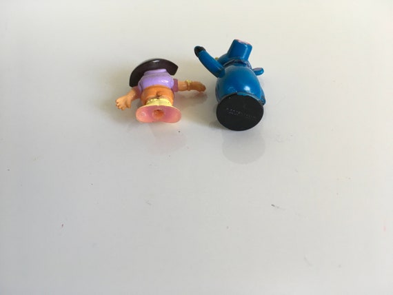 ドラ DORA ベイビースリー ミニフィギュア Set of 3 Figurines Dora Exploratrice Vintage - Etsy