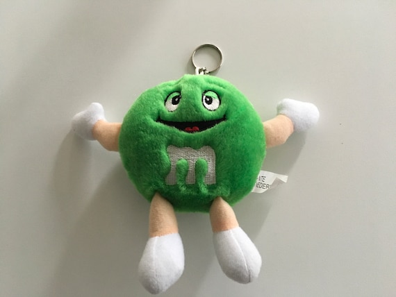 Keychain M&ms Green 14 Cm Plush Good Condition - Etsy