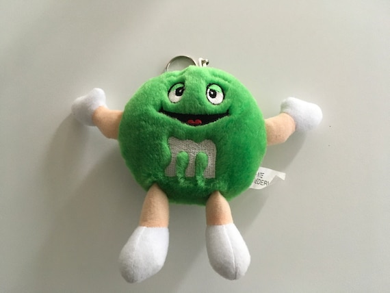 Keychain M&ms Green 14 Cm Plush Good Condition - Etsy