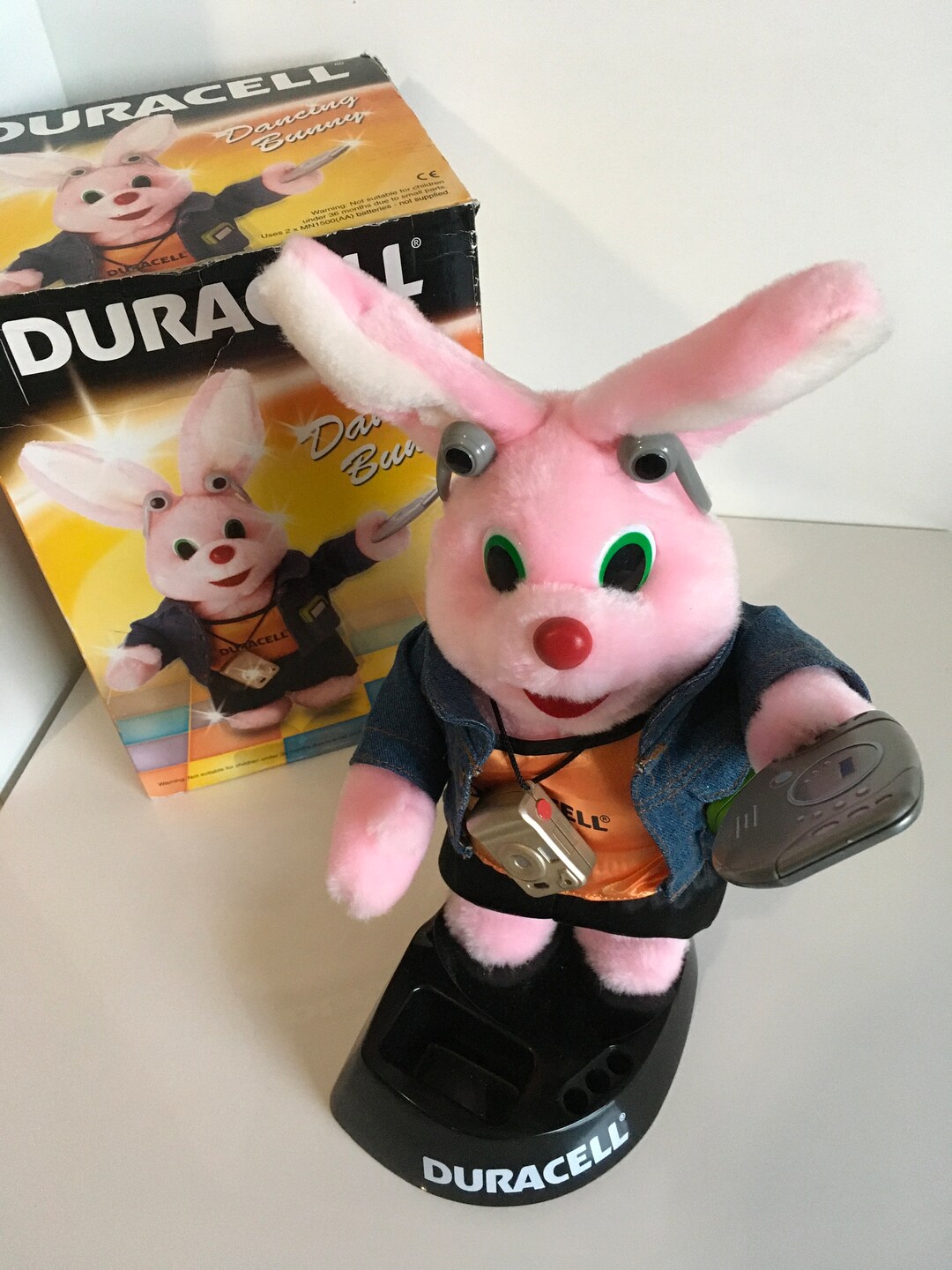 Duracell Dancing Bunny Toy 1990s Vintage Boxed in Good Etsy