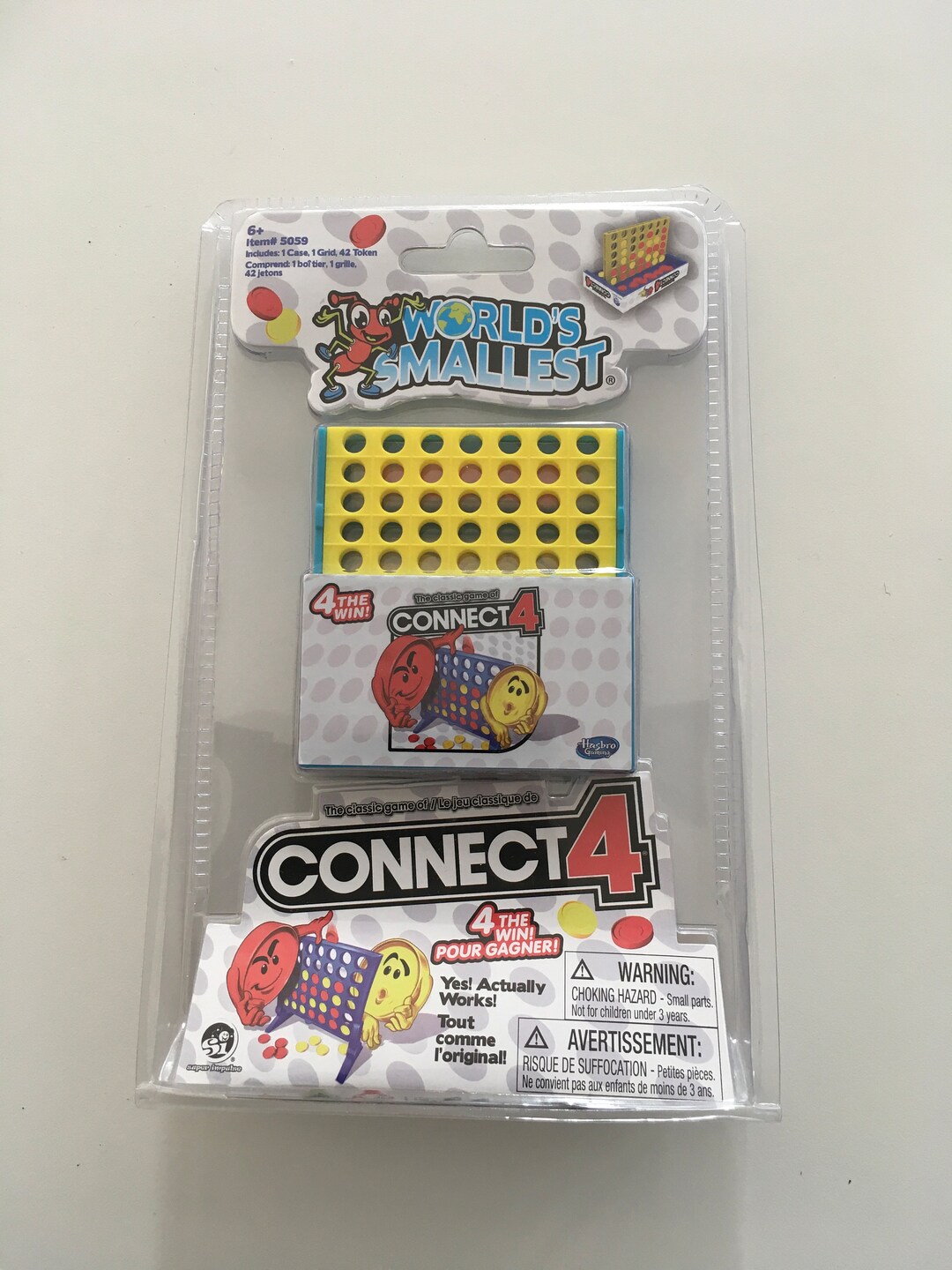 World’s Smallest Connect 4 Hasbro Miniature Game New in Package - Etsy