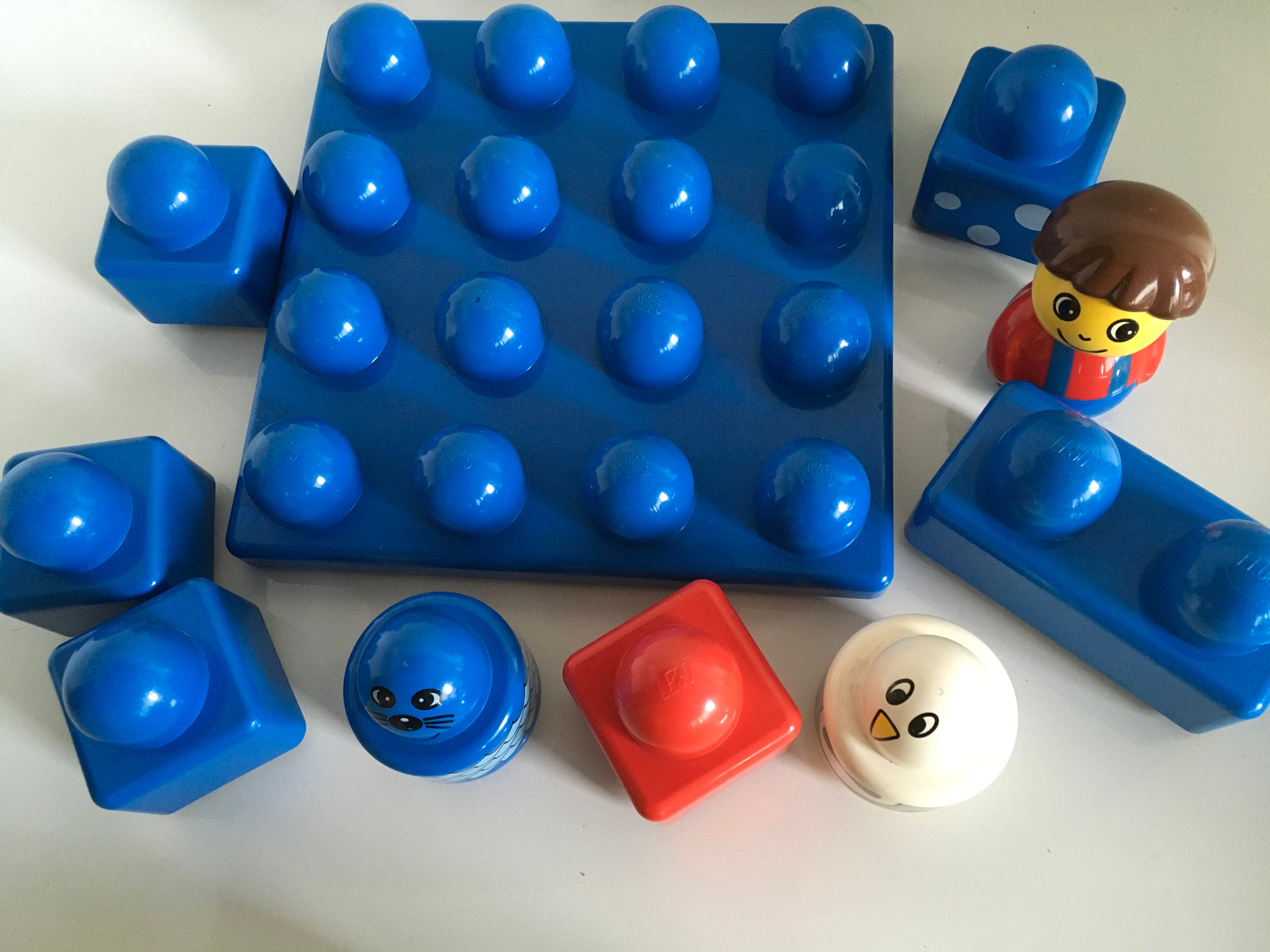 Lego Primo vintage set of 10 pièces lego Primo 1996 very good condition