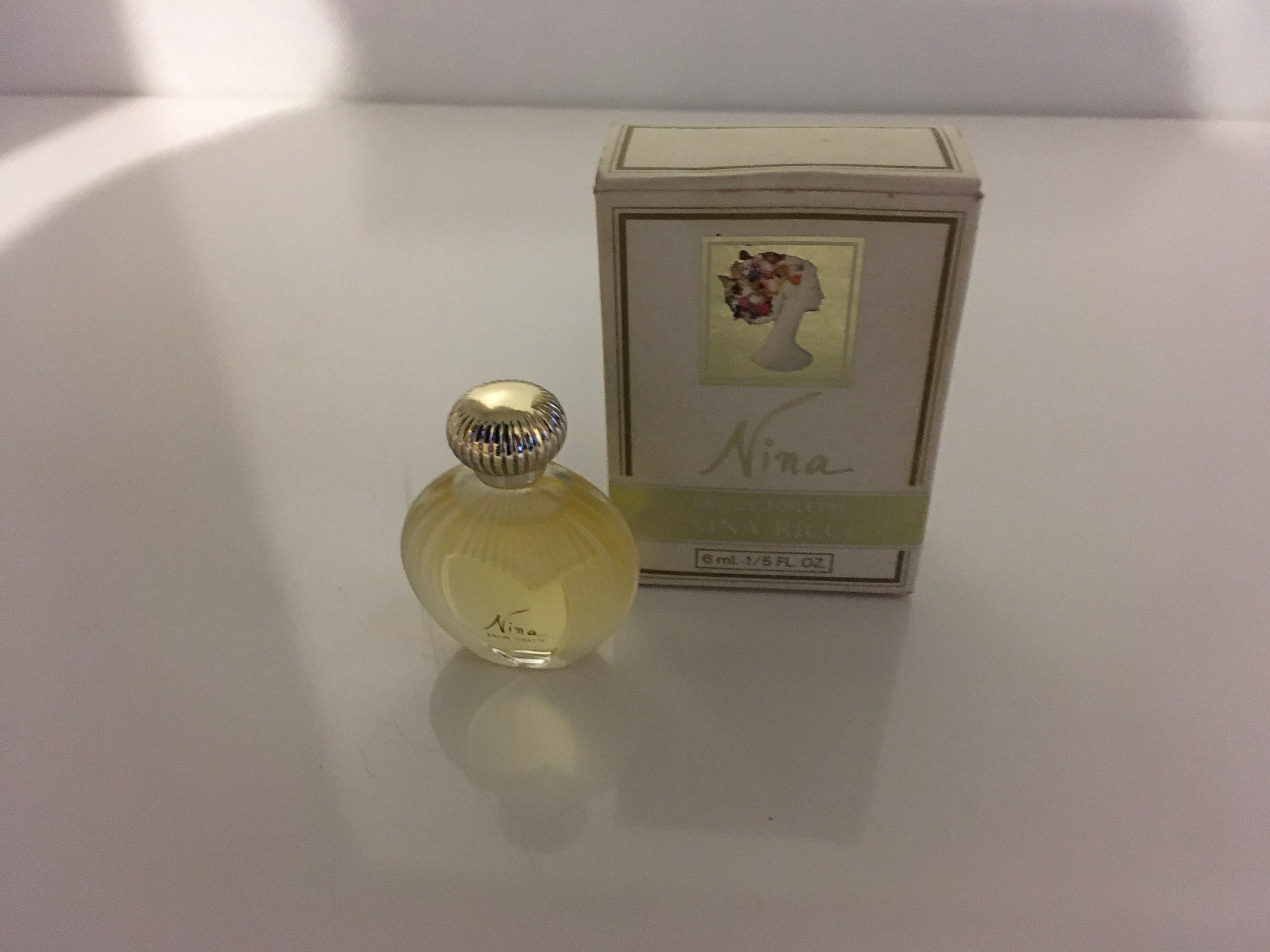 Nina 1987 Nina Ricci Eau De Toilette 6 Ml Good Condition Small Stain on the  Box Nice Bottle - Etsy