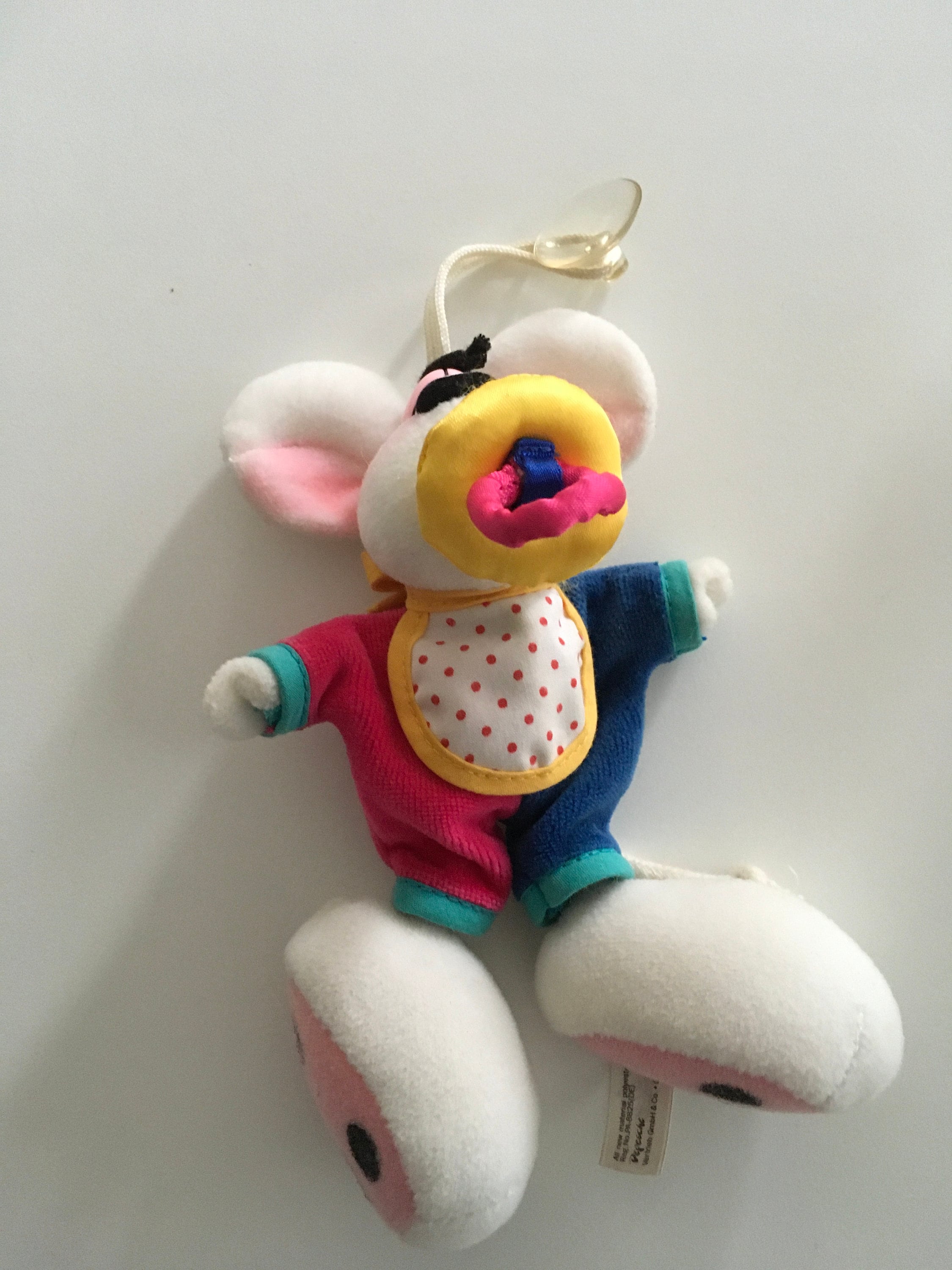 Diddl Plush Baby With Suction Cup Very Good Condition 17 Cm Very