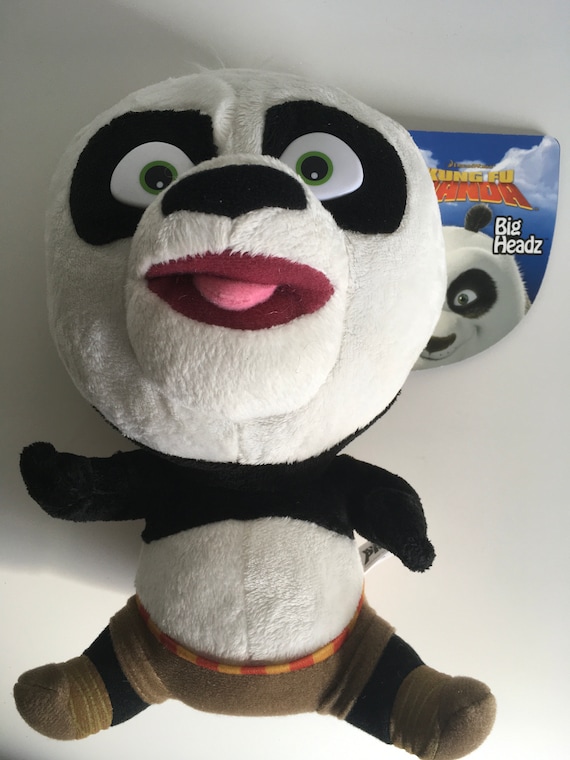Big Head Kung Fu Panda Plush Toys 2010 New 23cm 9 Etsy UK