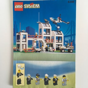 Lego Vintage 1993 6398 Central Police Instruction Good - Etsy Sweden