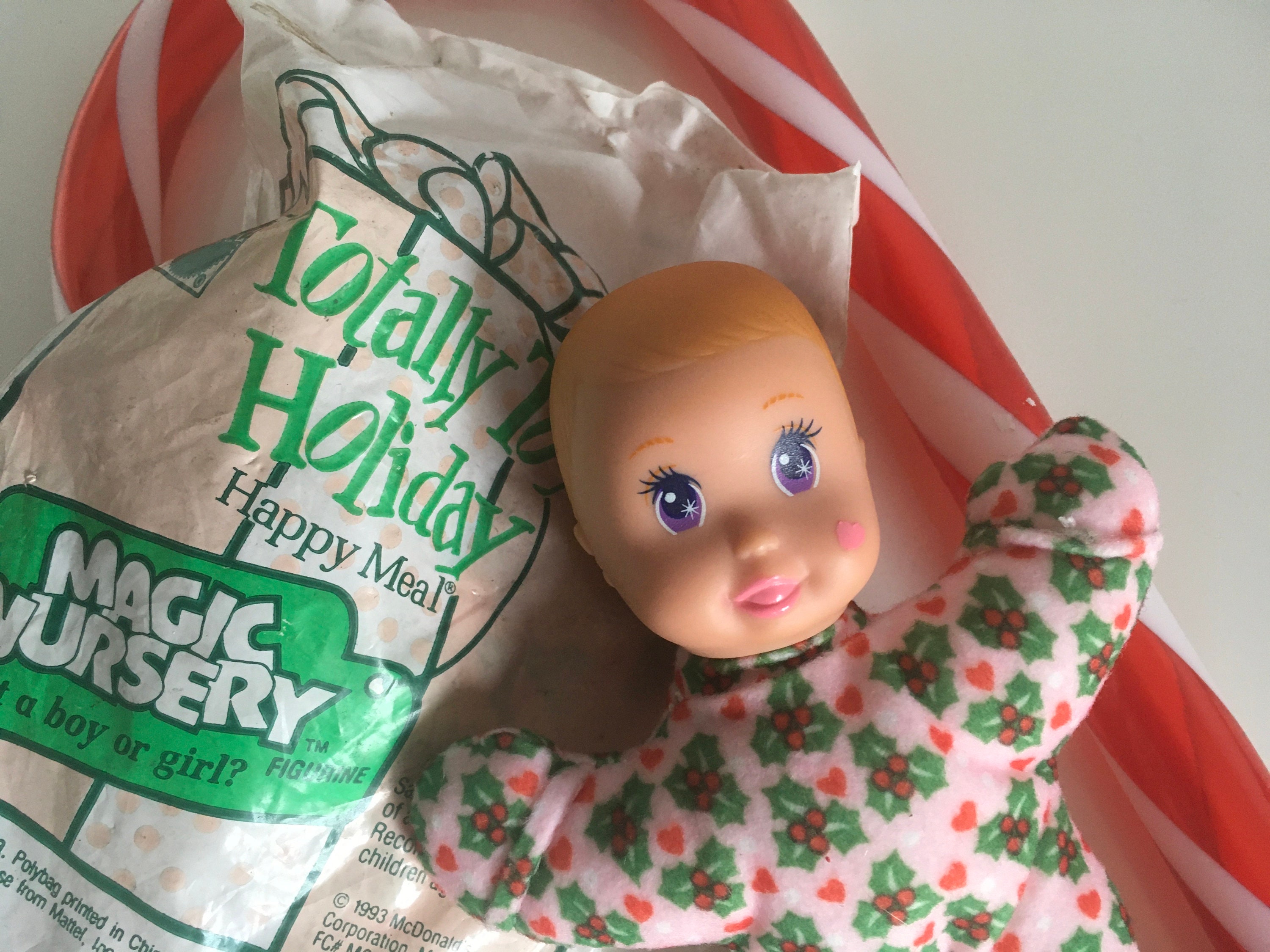 Vintage 1993 Mc Donalds happy meal jouet Mattel ensemble de 2 bebes poupee bebe bebe Noel un dans le sac scelle et un sans neuf Etsy France