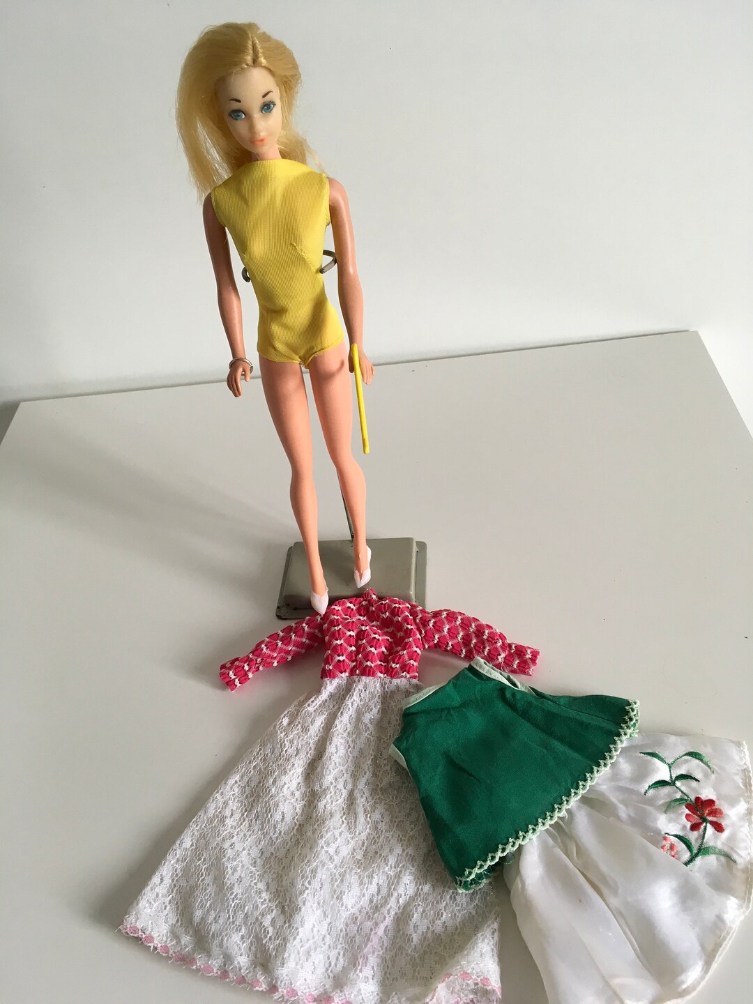 Vintage Doll Barbie Mattel Made in Korea Used but Good Condition With Outfits 3 Pieces1966 - Etsy
