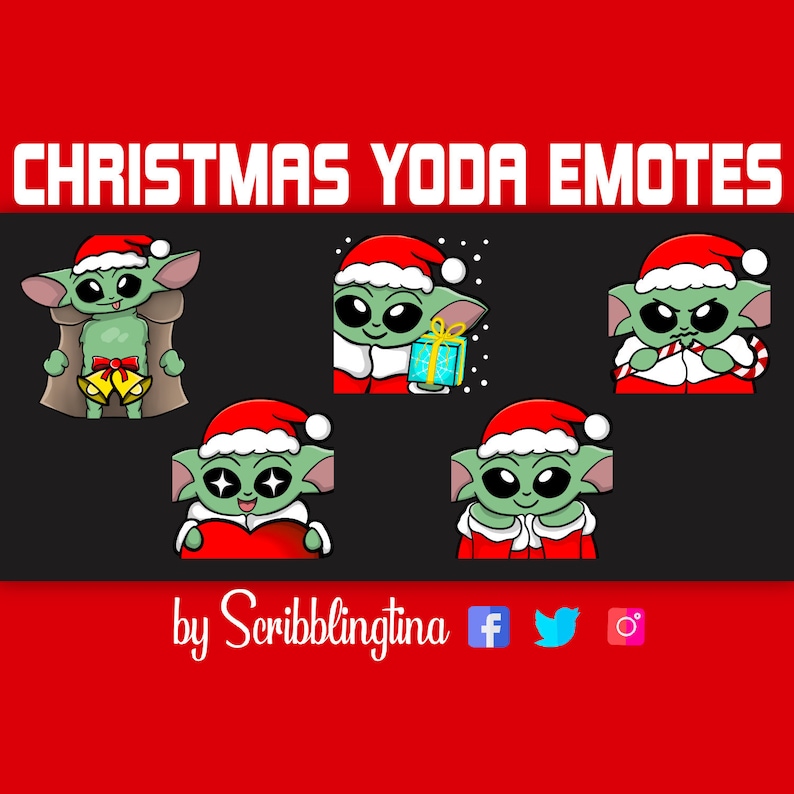 Christmas emotes Christmas twitch emotes Christmas emote | Etsy