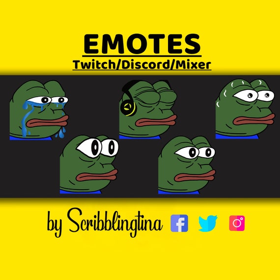 Pepega High Quality Emote | Greeting Card