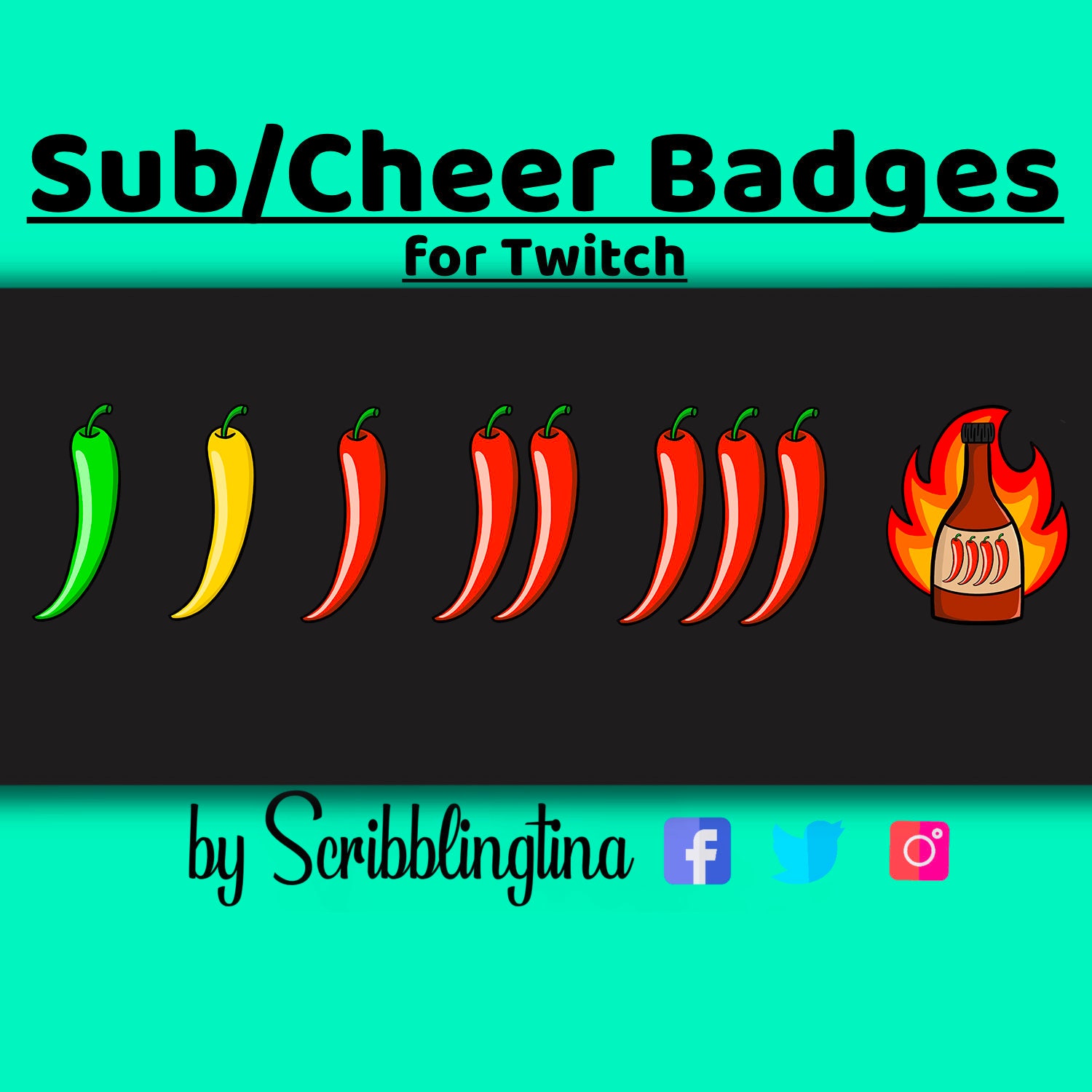 Twitch Sub Badges Sub Badges Subbadges Twitch Badges Sub Etsy