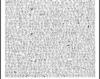 Fun, Interactive Poster Challenges the Viewer to Find the Two Identical PENMEN Characters