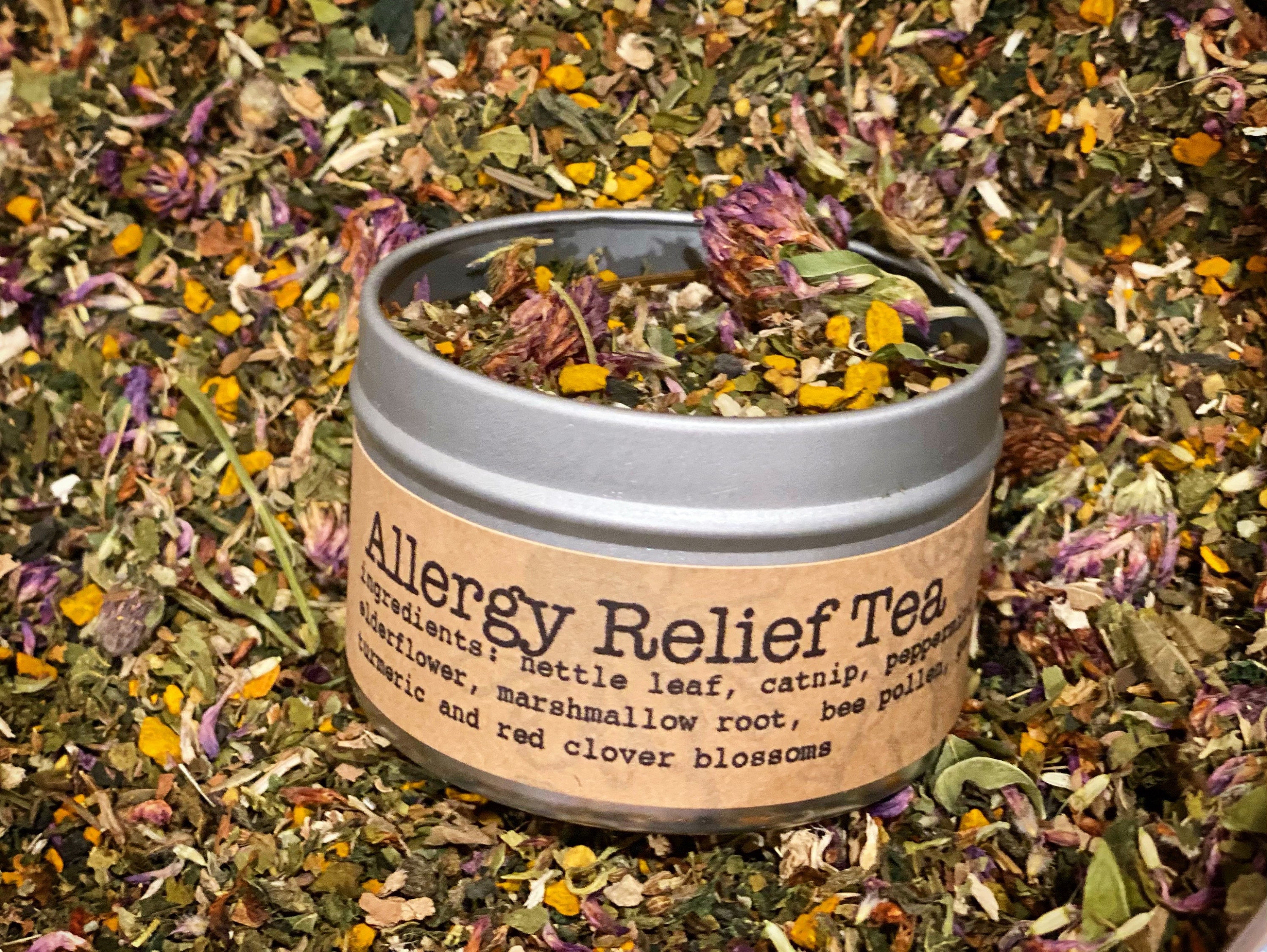 Allergy Relief Tea Etsy