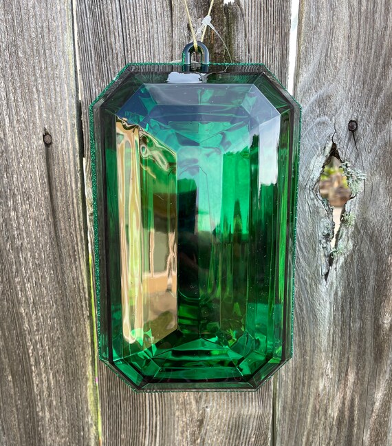 Christmas Ornament Big Ornament Christmas Jewel Ornament Etsy