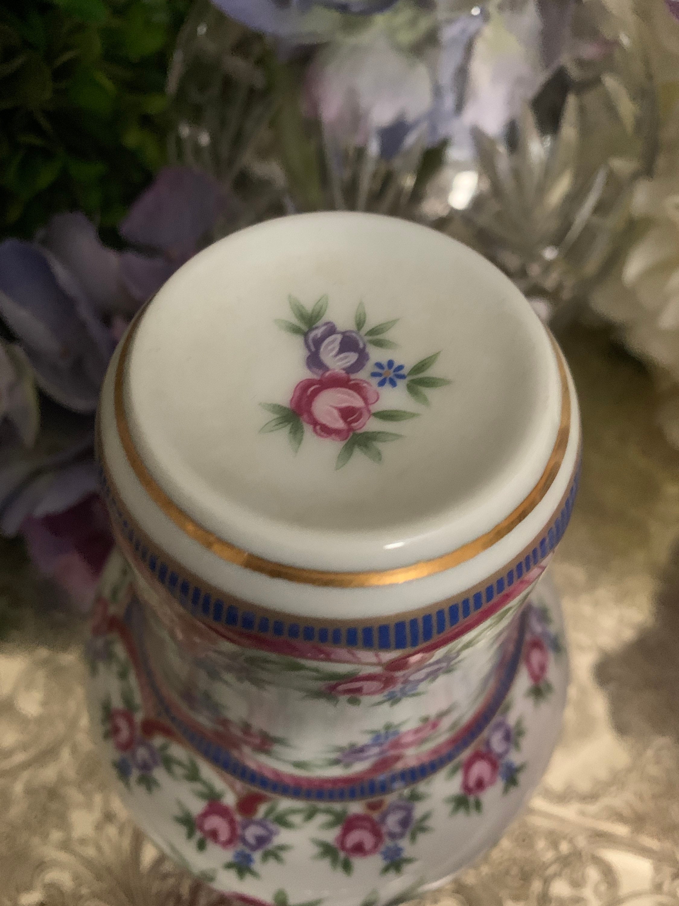 Tocador de baño taza y botella. | Etsy