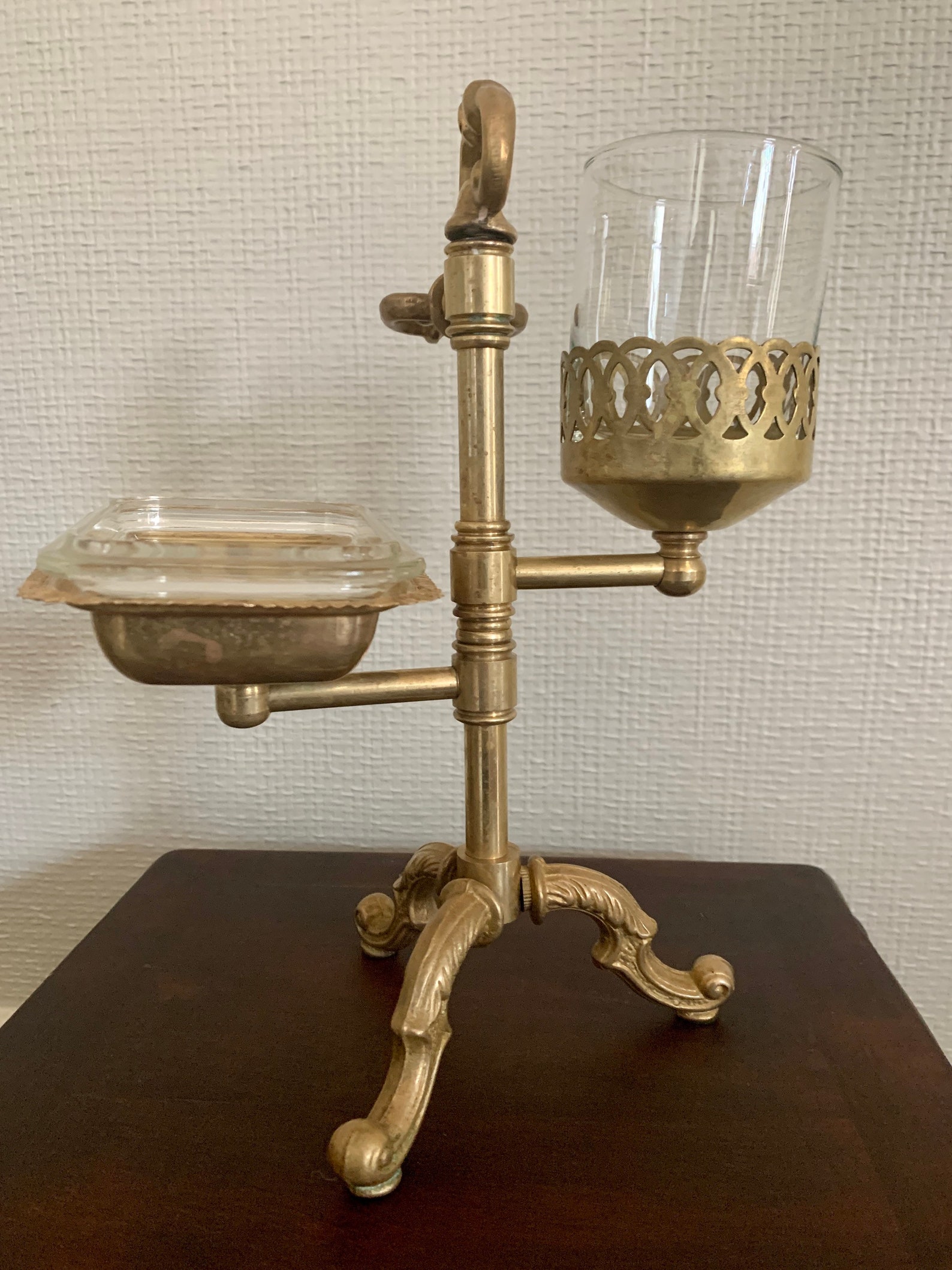 Brass bathroom valet Etsy