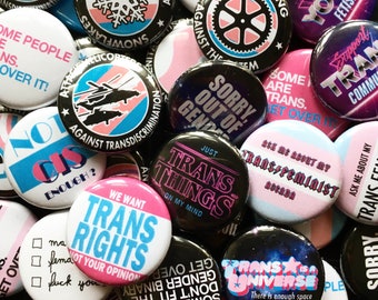 30 “TRANS” pins of your choice.