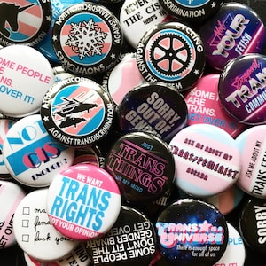 3 “TRANS” pins of your choice.