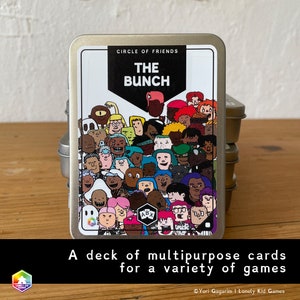 THE BUNCH - Un jeu de cartes polyvalent pour une variété de jeux