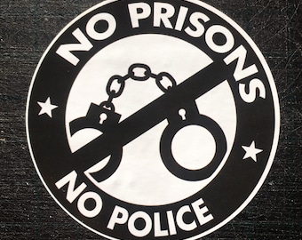 No Prisons No Police - 25 Sticker - Pack