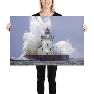Fotografia smontata del faro / Poster smontato del faro / Immagine del faro