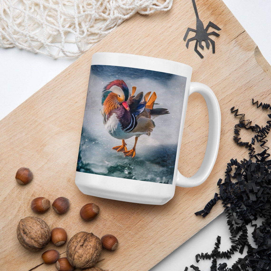 Colorful Duck Coffee Mug Colorful Duck Coffee Cup Etsy UK