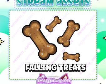 PUPPY PARTY | Channel Point Redeem, Twitch Assets, Falling Assets, Cute Stream Assets, Cute Furry Stream Assets, Furry Streamer Assets
