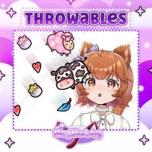 FARM GAME | Twitch Throwables, Streamer Assets, Twitch Assets, Throwing Assets, Cute Stream Assets, Kawaii Stream Assets, Farm Stream Assets