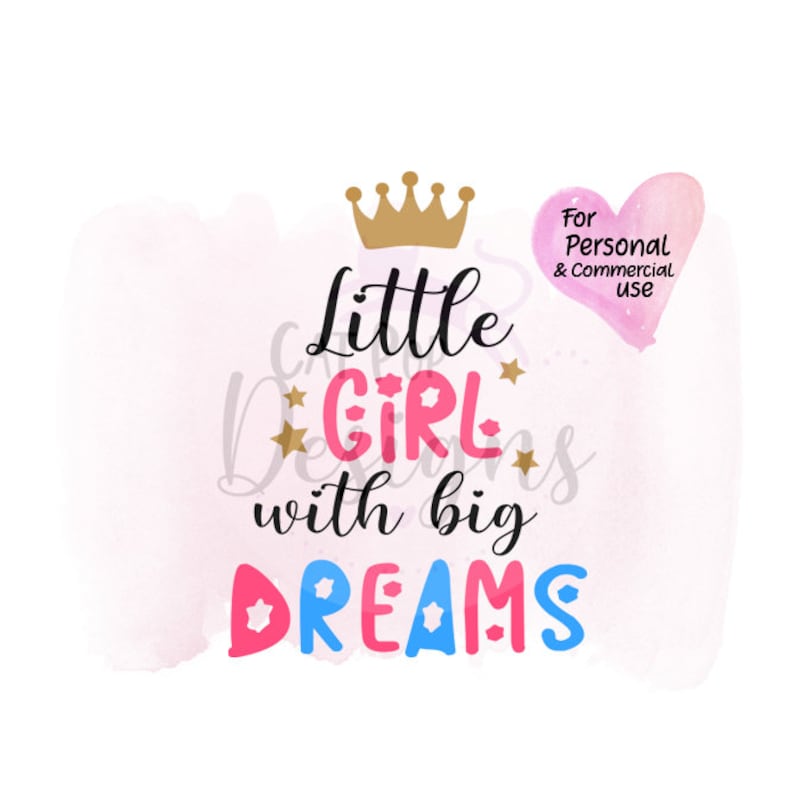 Download Princess Svg Svg For Silhouette Commercial Use Cut File For Cricut Cute Little Girl Svg Little Girl Big Dreams Crown Svg Baby Girl Svg Digital Art Collectibles Delage Com Br