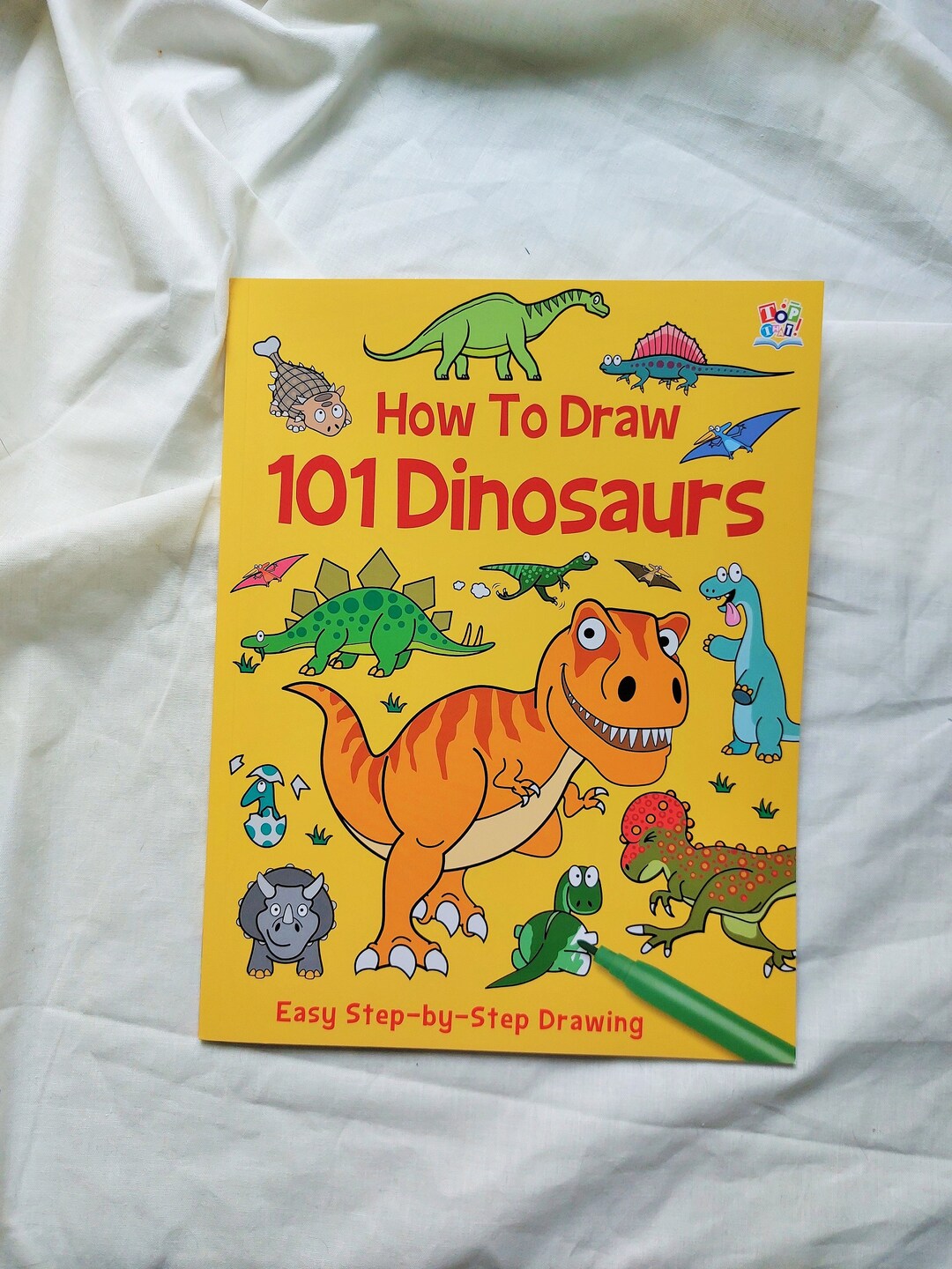 How to Draw 101 Dinosaurs Easy Step-by-step Drawing - Etsy
