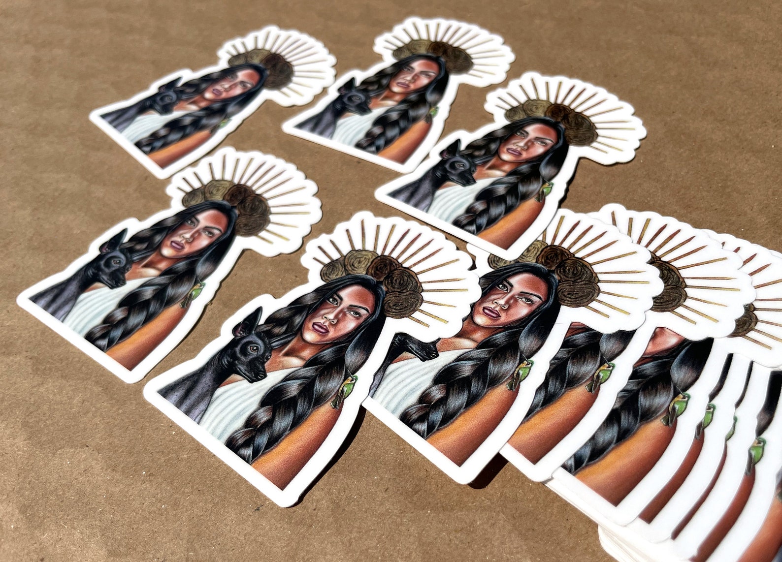 Diosa Latina Sticker, Woman Sticker, Latina Power, Strong Woman, Women ...