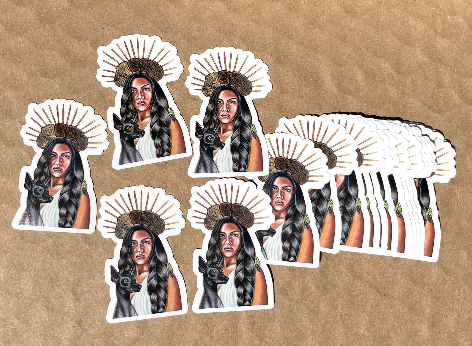 Diosa Latina Sticker, Woman Sticker, Latina Power, Strong Woman, Women ...