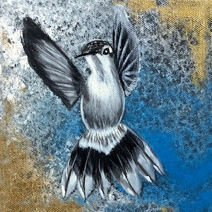 Hummingbird Art Print, Bird art print, Bird wall decor, Hummingbird gifts, Bird wall art, Hummingbird wall art, Bird Painting, Small Print