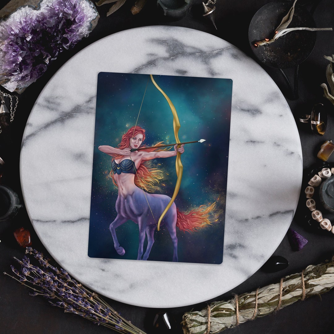 Centaur Woman Painting, Sagittarius, Magical Fire Archer Poster, Fantasy  Wall Art, Magic Creature, Whimsical, Geek Art Decor, Fairy Tale - Etsy