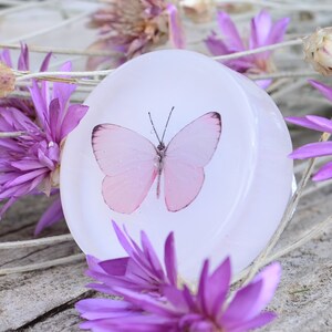 Handmade bedroom decor drawer pulls, Boho decor cabinet knobs, Best gift for her, Pink cabinet hardware, Wedding gift, Farmhouse butterfly