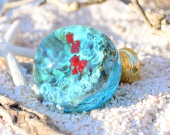 Ocean Marine Style Fish knob, Sea life knobs, Gift for him, Bathroom drawer knobs, gift for him, Gifts for dad, Boys dresser knobs