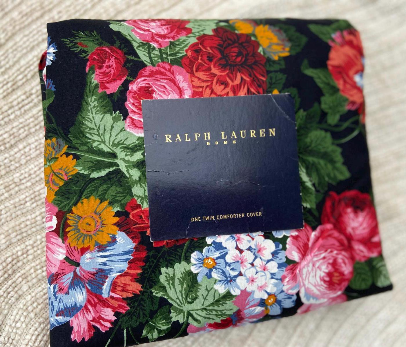 Ralph Lauren フラワー コンフォーター ダブルサイズ Ralph Lauren フラワー コンフォーター ダブルサイズ Ralph