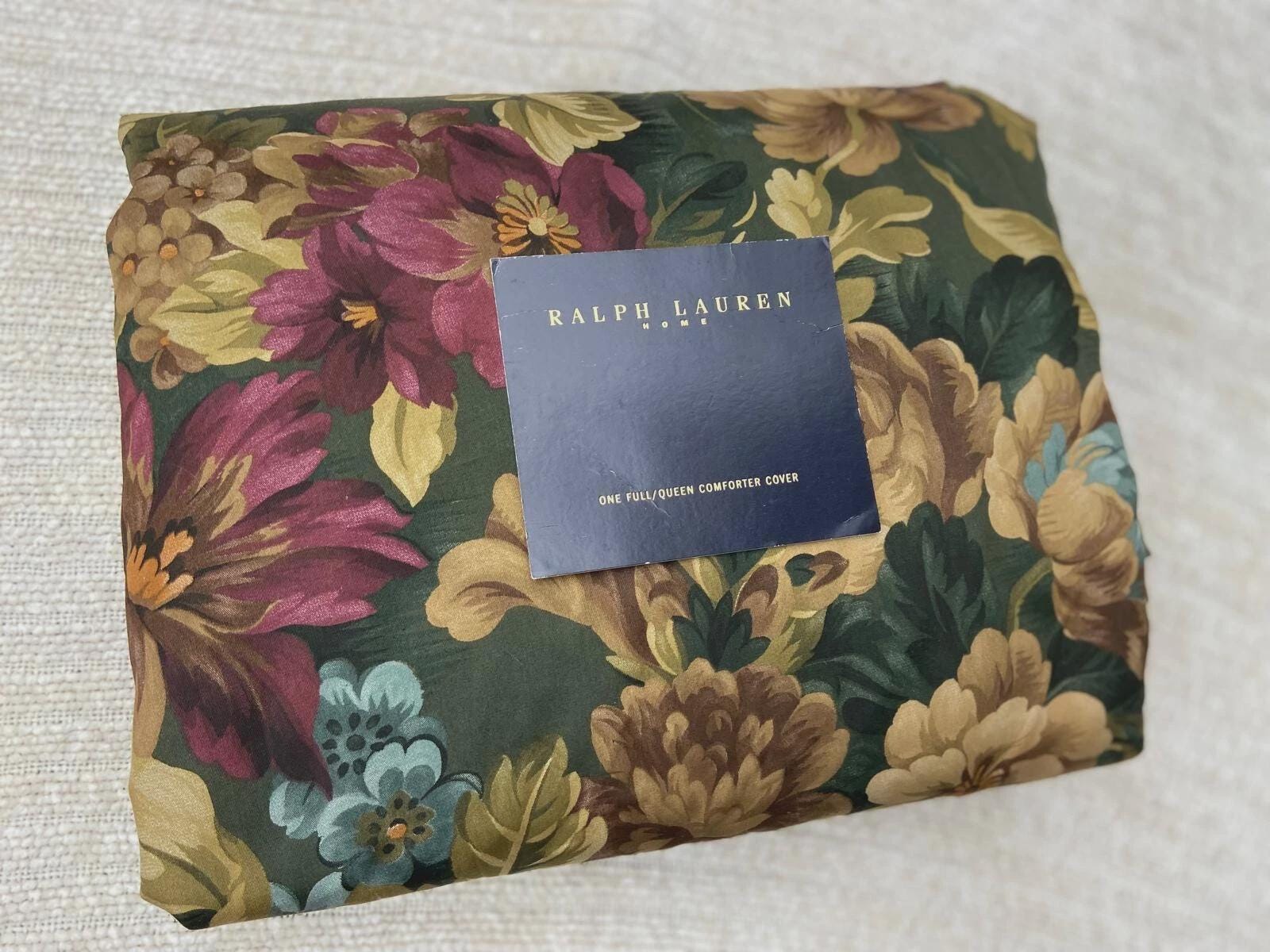 Ralph Lauren Edgefield Floral Full / Queen Duvet / Comforter Cover
