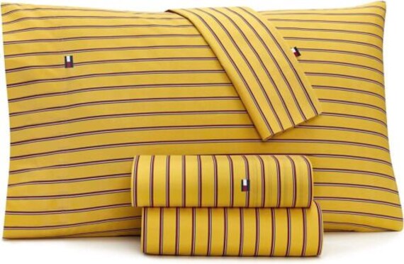 tommy hilfiger striped sheets