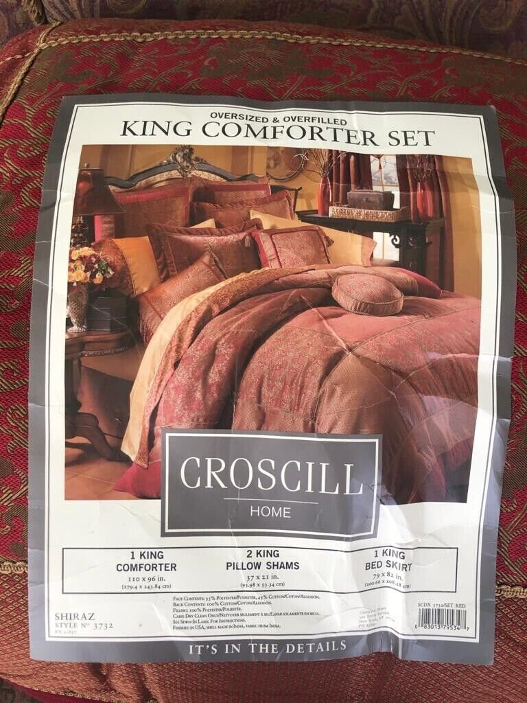 Croscill King Comforter Set - Etsy