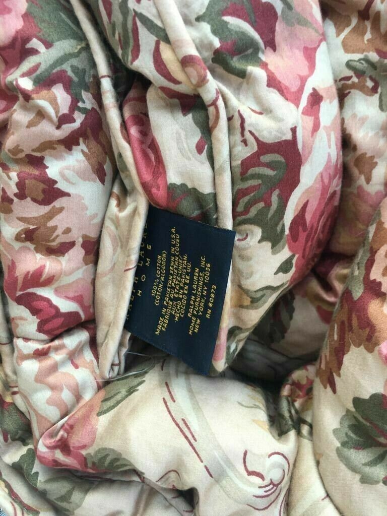 Ralph Lauren Guinevere Floral King Comforter Original New Etsy Canada