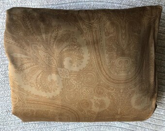 Ralph Lauren Doncaster Camel Paisley King Duvet Comforter Cover