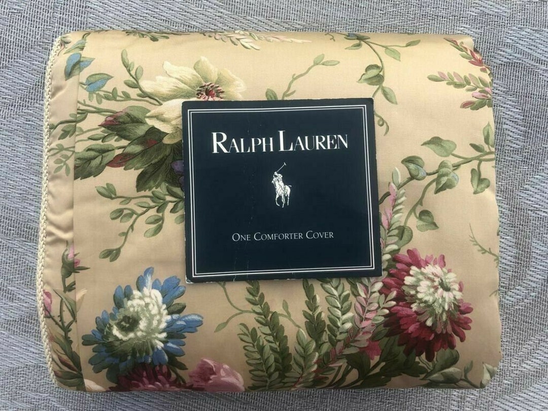 Ralph Lauren ADRIANA Floral QUEEN Duvet / Comforter Cover 450 - Etsy