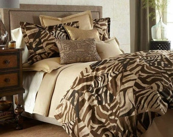 Ralph Lauren Victoria Falls Animal Print KING Duvet / COMFORTER