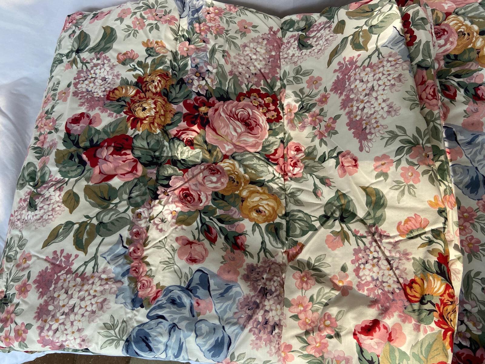 Ralph Lauren コンフォーターカバー Allison フローラ 花柄 Ralph Lauren Allison Floral KING Comforter 4 PC SET New Rare