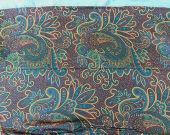 RALPH LAUREN Ascot Paisley Bohemian Queen Duvet / Comforter Cover