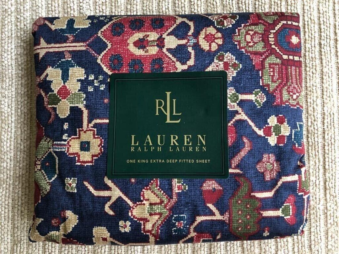 Ralph Lauren バスマットセット ピンク ネイビー45×65cm il_1080xN.6514256780_dvo6.jpg