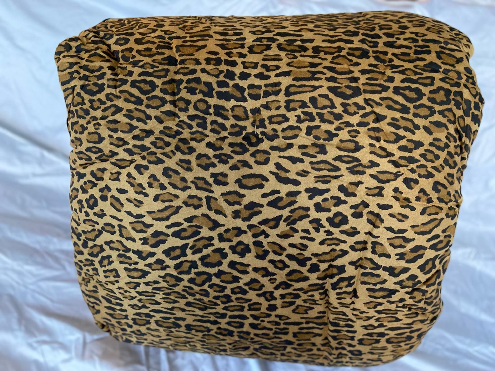 焼*ー様 Ralph Lauren  コンフォーターカバーヒョウ柄 クイ Ralph Lauren Leopard Aragon Montgomery KING Comforter New Vintage
