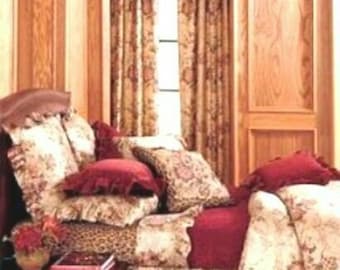 Funda nórdica/edredón Ralph Lauren GUINEVERE FLORAL tamaño king, satén, ¡estilo vintage!