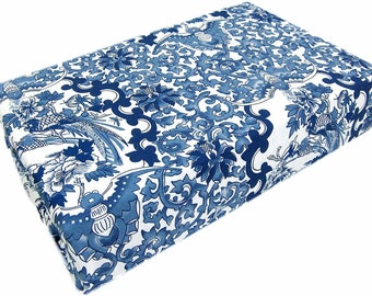 Ralph Lauren Porcelain  Blue Tamarind Bird  QUEEN   Duvet Cover + Two  STANDARD    Shams Set  Brand New! Rare!